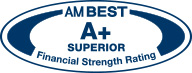 AM Best Financial Strength Rating: A+ Superior