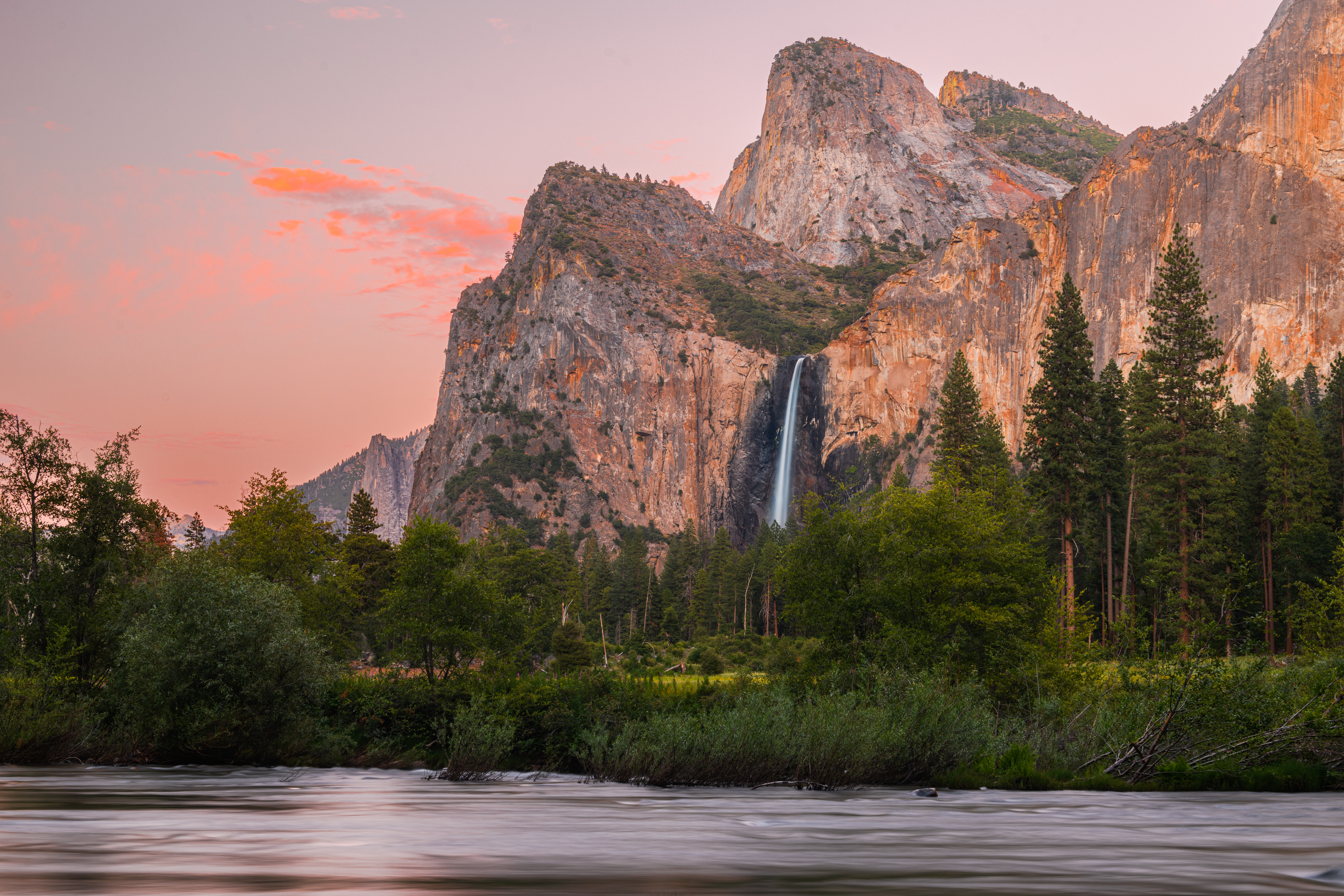 Bridalveill Fall of Yosemite National Park